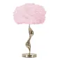 LAMPA STOŁOWA SLIM RÓŻOWA 40X63 cm